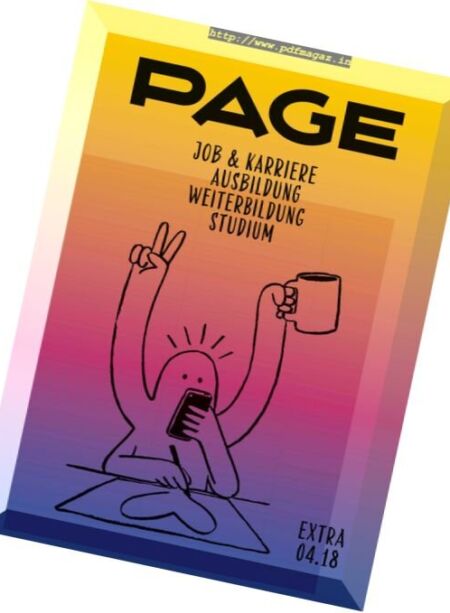 Page Extra – Nr.4, 2018 Cover