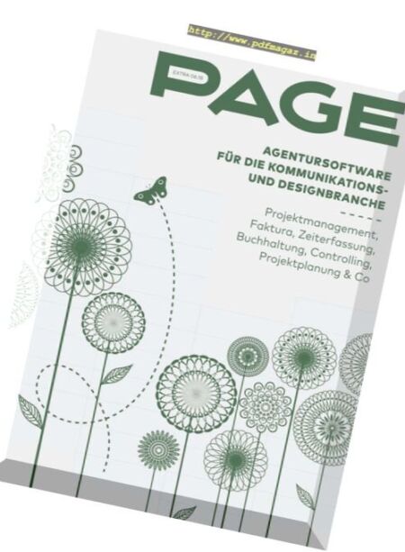 Page Extra – Nr.6, 2018 Cover