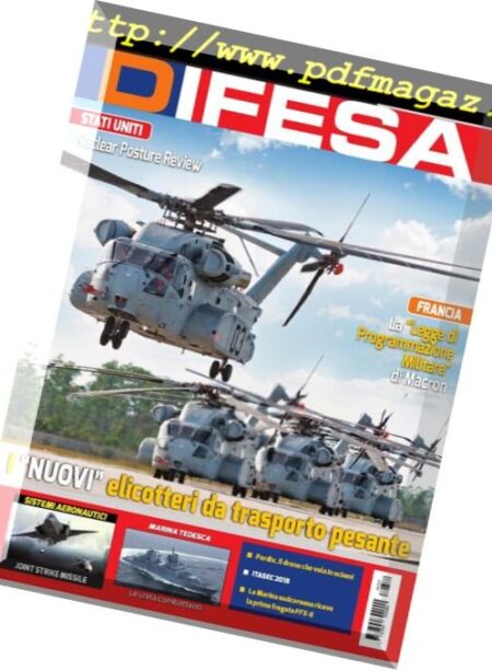 Panorama Difesa – Marzo 2018 Cover