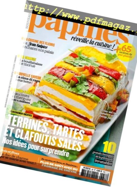 Papilles – avril-mai 2018 Cover