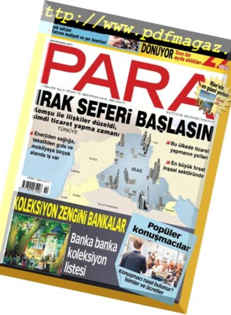 Para – 4 Nisan 2018 Cover