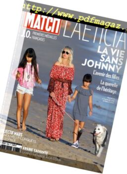 Paris Match – 15 fevrier 2018