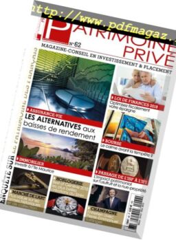 Patrimoine Prive – mars 2018