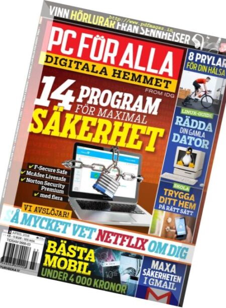 PC For Alla – April 2018 Cover