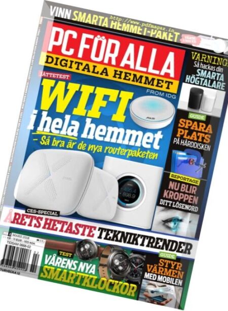 PC For Alla – Mars 2018 Cover