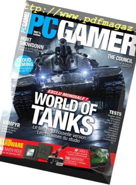 PC Gamer France – mars 2018 Cover