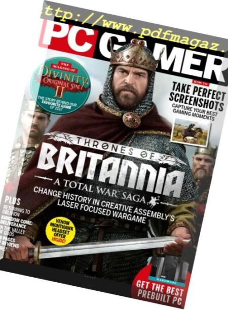 PC Gamer UK – April 2018 Cover