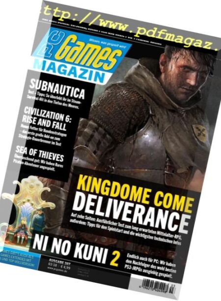 PC Games Germany – Marz 2018 Cover