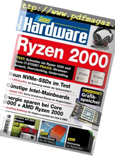 PC Games Hardware – Juni 2018 Cover