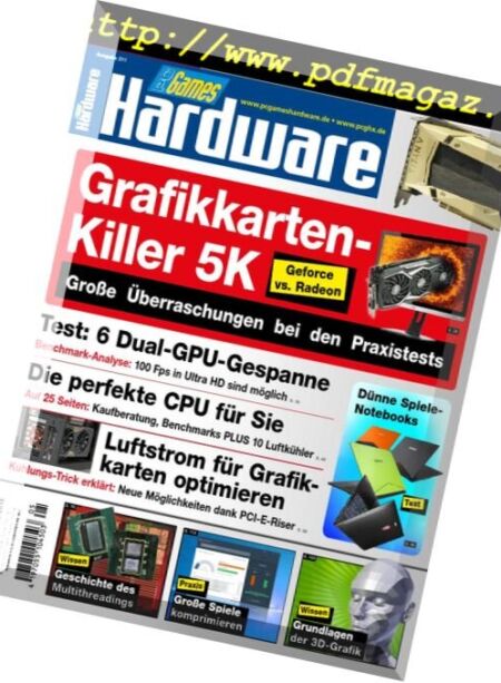 PC Games Hardware – Mai 2018 Cover