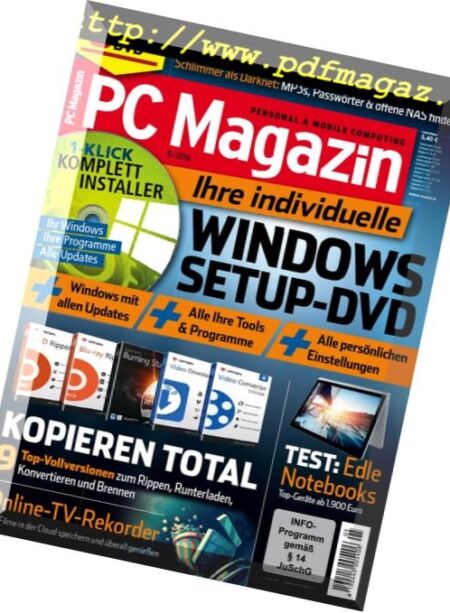 PC Magazin – Mai 2018 Cover