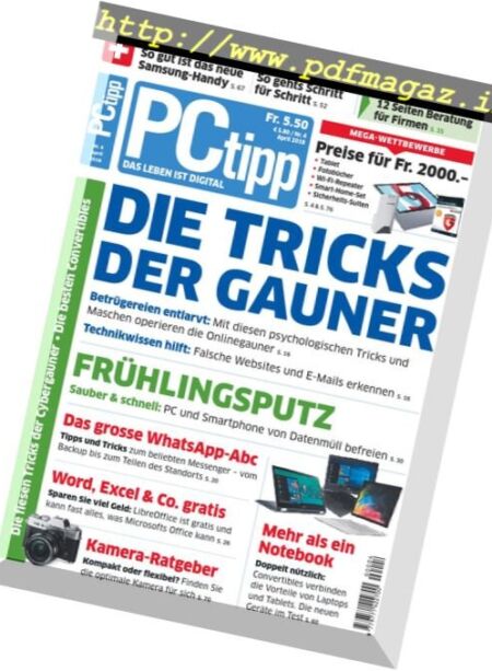 PCtipp – April 2018 Cover