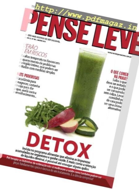 Pense Leve – Brasil – Janeiro 2018 Cover