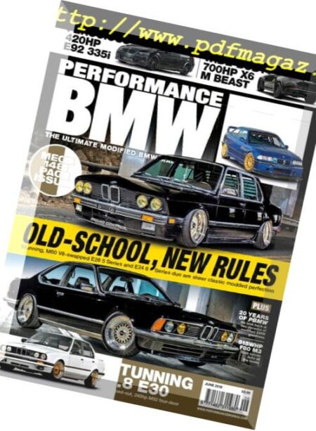 Performance BMW – June 2018 Cover