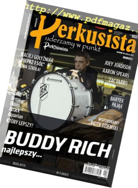Perkusista – Marzec 2018 Cover