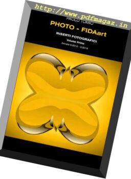 Photo-FIDAart – Volume Primo 2012-2016