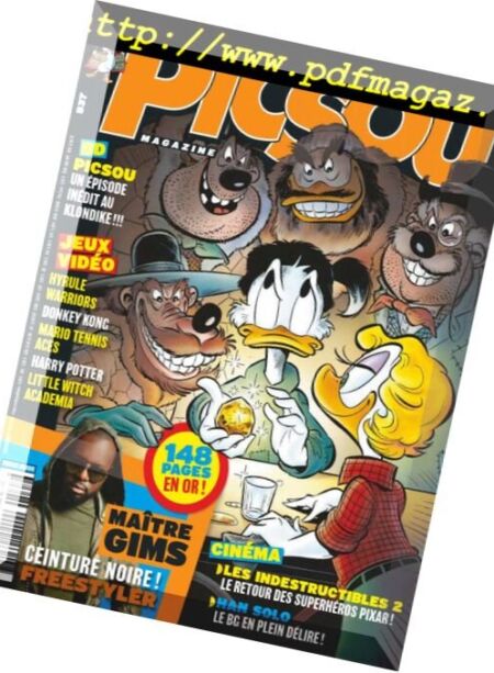 Picsou Magazine – mai 2018 Cover