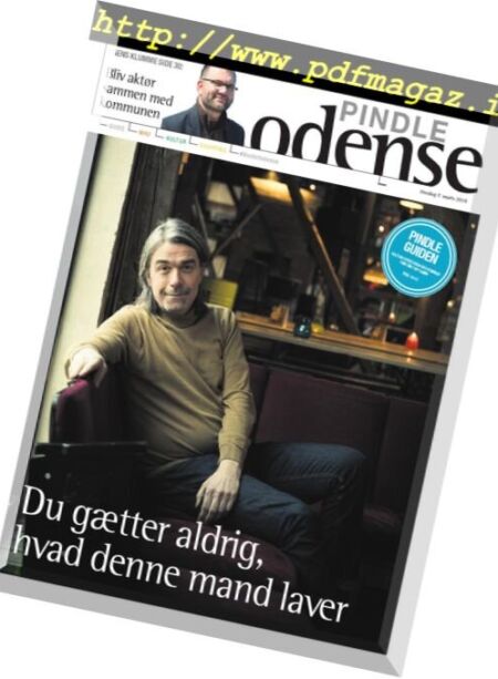 Pindle Odense – 7 marts 2018 Cover