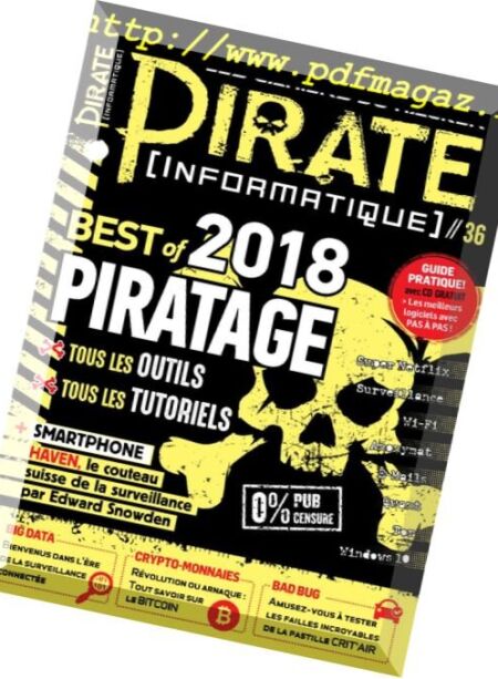 Pirate Informatique – fevrier 2018 Cover