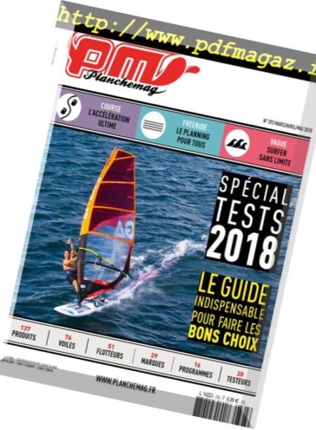 Planchemag – mars 2018 Cover