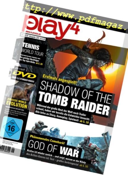 Play4 Germany – Juni 2018 Cover