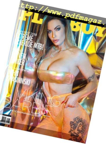 Playboy Sweden – April 2018 (Uncensored) Cover