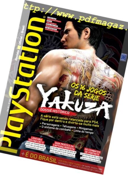 PlayStation Revista Oficial – abril 2018 Cover