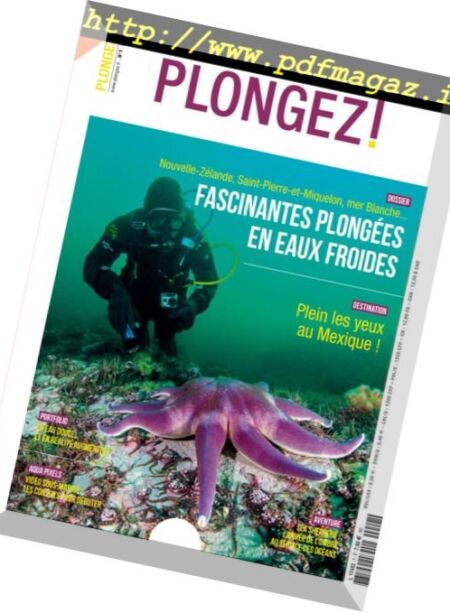 Plongez ! – janvier 2017 Cover