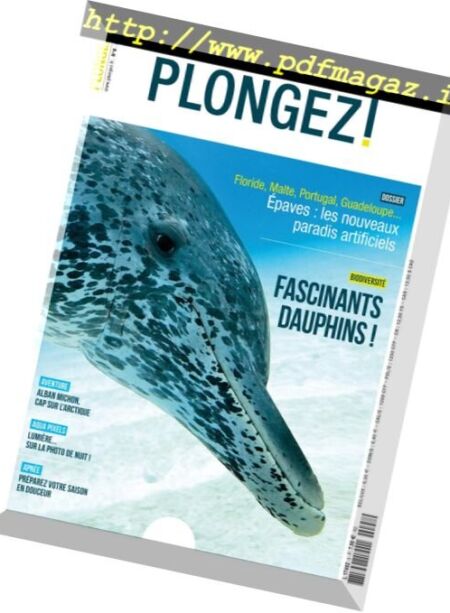Plongez ! – mars 2017 Cover