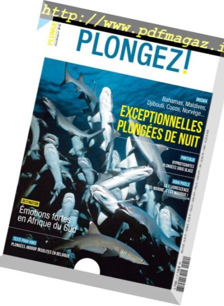 Plongez ! – octobre 2017 Cover