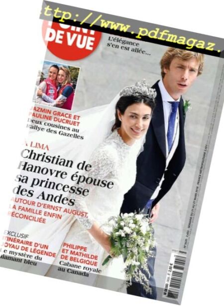 Point de Vue – 21 mars 2018 Cover