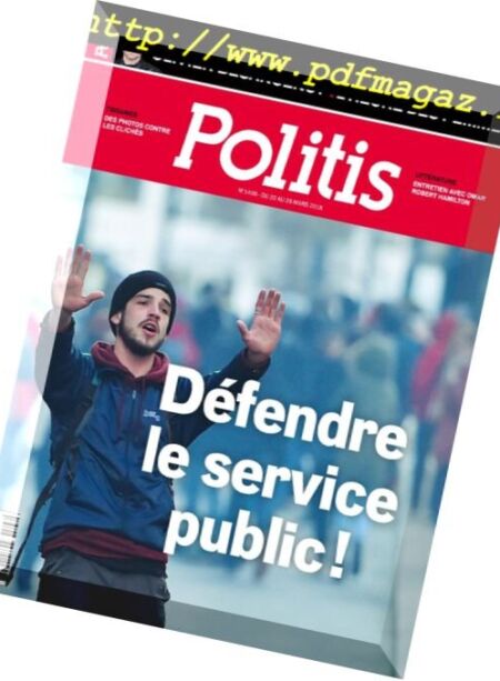 Politis – 22 mars 2018 Cover