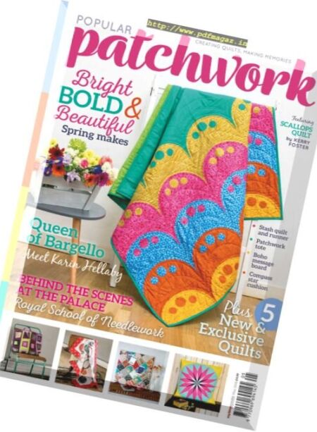 Popular Patchwork – May 2018 Cover