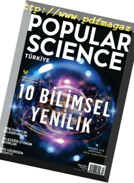 Popular Science Turkey – Nisan 2018 Cover