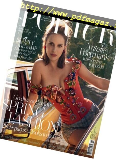 Porter – February 2018 Cover