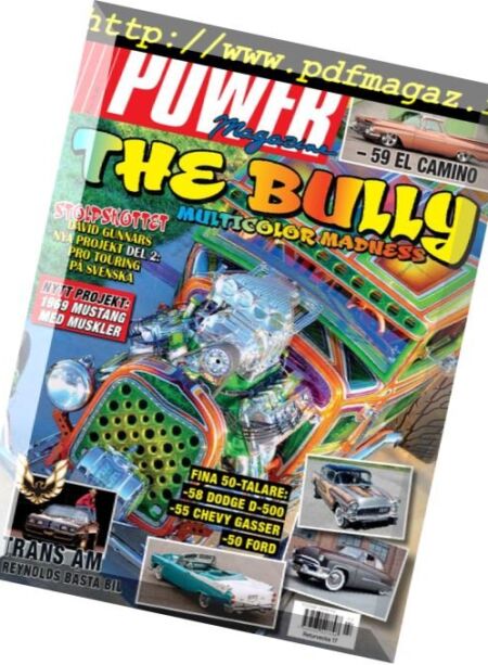 Power Magazine – mars 2018 Cover