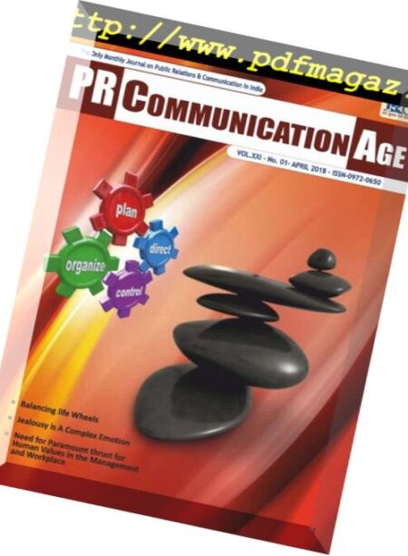 PR Communication Age – April 2018 Cover
