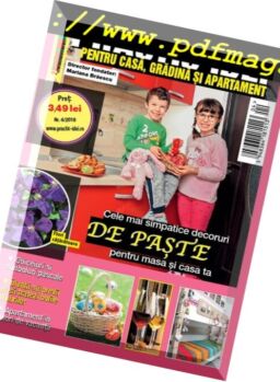 Practic idei – aprilie 2018