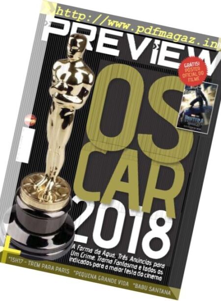 Preview Brasil – Fevereiro 2018 Cover
