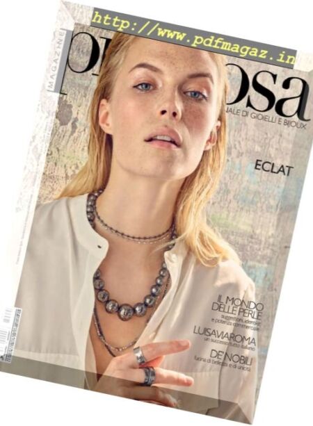 Preziosa Magazine – Marzo 2018 Cover