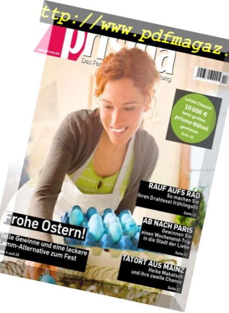 Prisma – 30 Marz 2018 Cover