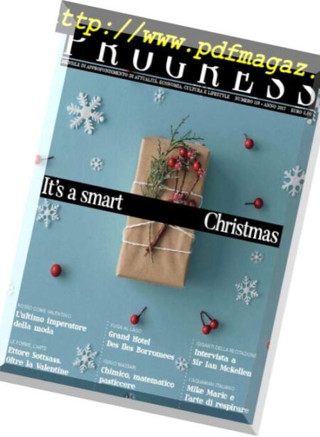 Progress – Dicembre 2017 Cover