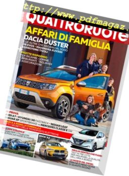 Quattroruote Italia – aprile 2018
