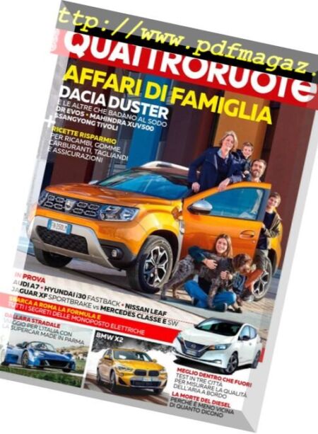 Quattroruote Italia – aprile 2018 Cover