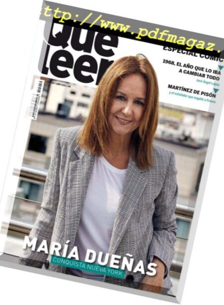 Que leer – mayo 2018 Cover