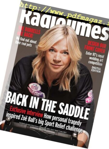 Radio Times – 17 March 2018 Cover