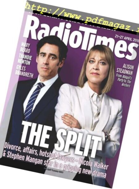 Radio Times – 21 April 2018 Cover