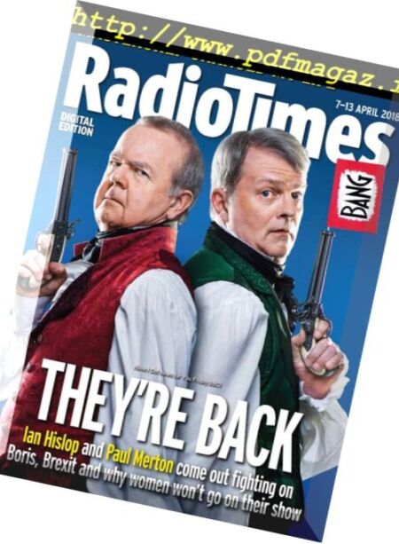 Radio Times – 7 April 2018 Cover