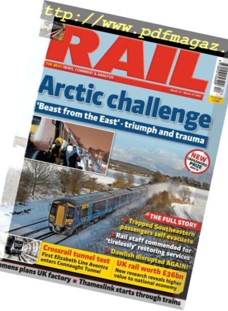 Rail – March 2018 Cover
