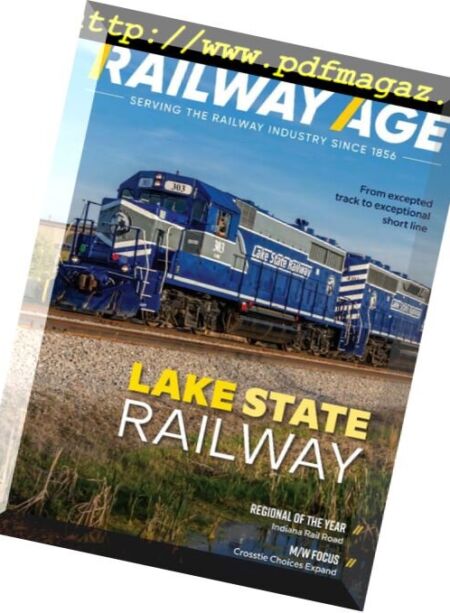 Railway Age – March 2018 Cover